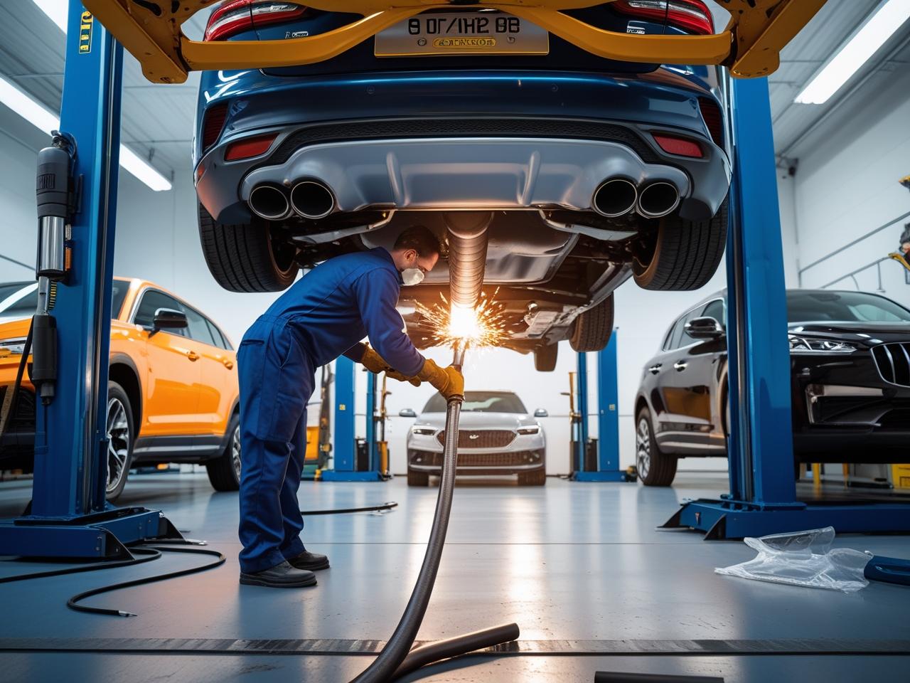Exhaust welding and fabrication